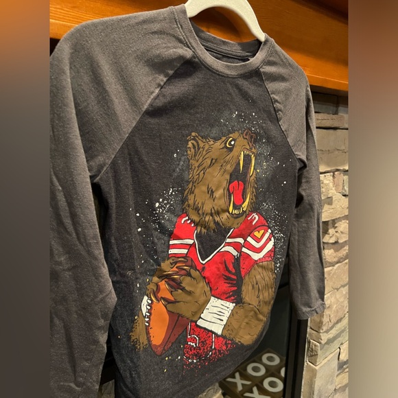 Cat & Jack Boys Long Sleeve Beast Mode T-shirt, Perfect condition barely worn - Picture 2 of 6